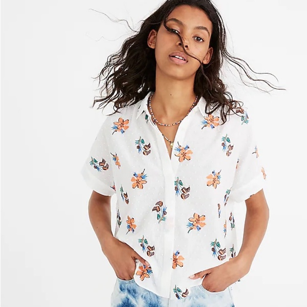 Madewell Hilltop Shirt in Hawaiian Hideaway
